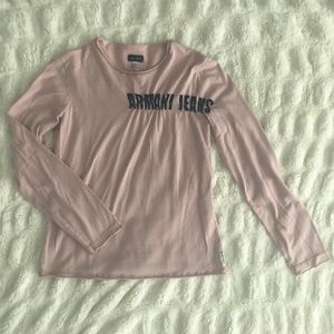 Light Purple Armani Jeans Long Sleeve